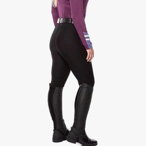 NEW Kerrits Solid Black Microcord Full Seat Riding Breeches Size XSmall